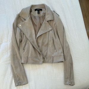 Faux Suede grey jacket